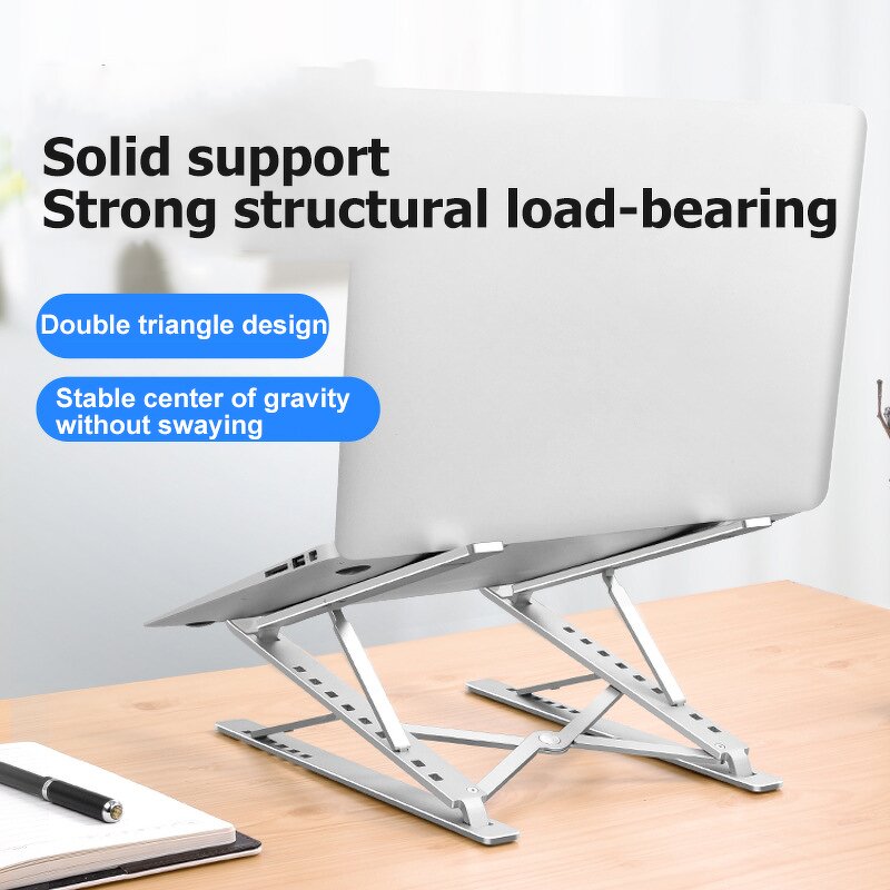 Laptop Stand Factory - OEM/ODM N8 Adjust Notebook Stand Extendable Alloy Portable