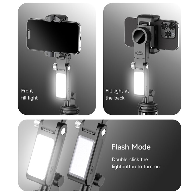 Gimbal Stabilizer Manufacturer - OEM/ODM C16R 3 in 1 AI Face Tracking Single Axis