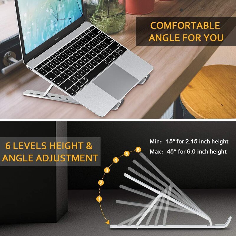 Laptop Stand Manufacturer - OEM/ODM N3 Foldable Aluminum Height Adjustable for Desks