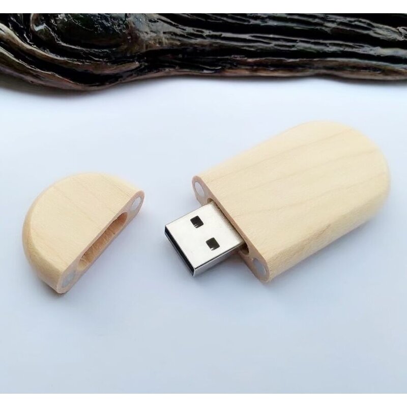 USB Pendrive Factory - OEM/ODM Customized Logo Creative Maple Wood with Box