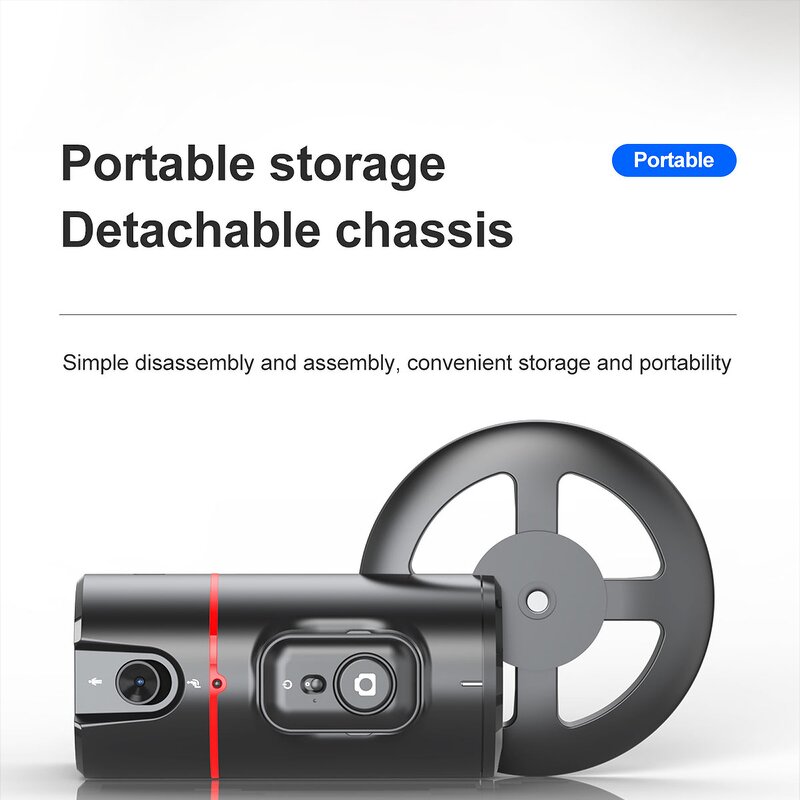 Gimbal Stabilizer Manufacturer - OEM/ODM P02 AI Face Recognition 360 Rotating Phone Holder