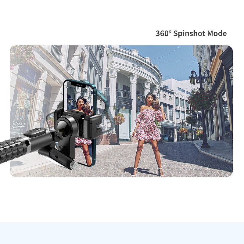 Gimbal Stabilizer Manufacturer - OEM/ODM Face Tracking with App Rotation Wireless Tripod