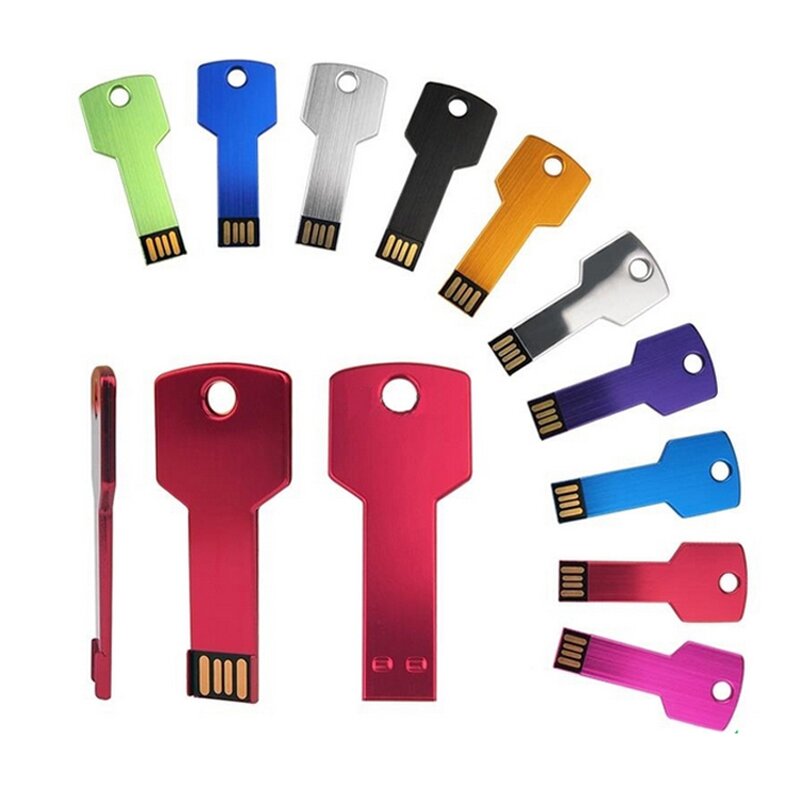 USB Flash Drive Manufacturer - OEM/ODM Promo Gift Key Shape Metal for Promotional