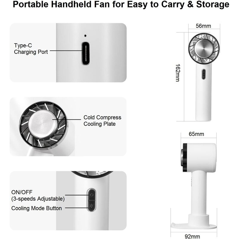 Cold Pack Fan Manufacturer - OEM/ODM Semiconductor Freeze Instantly Rechargeable Hand