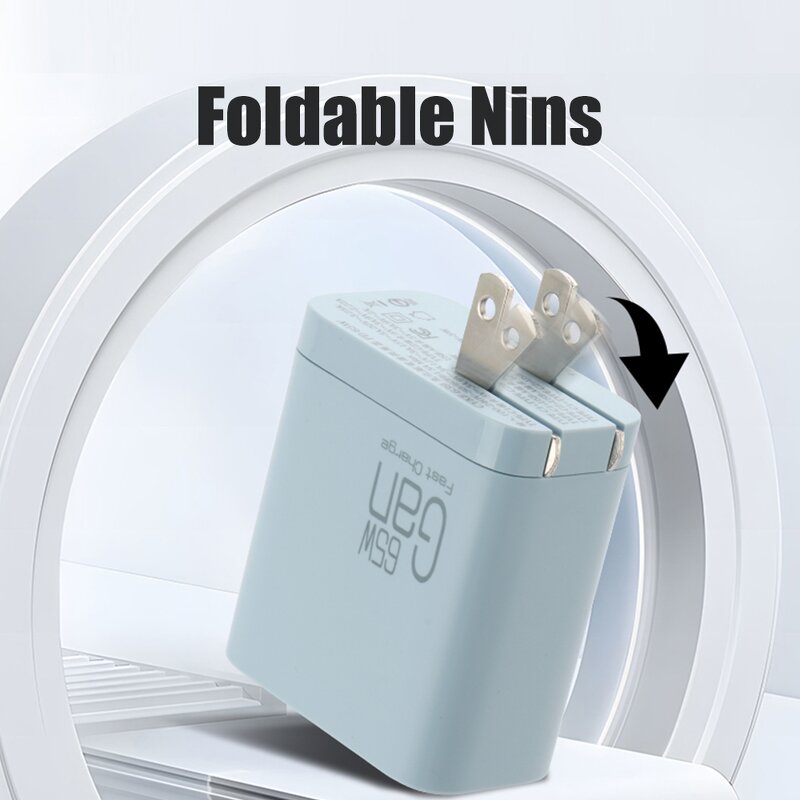 Phone Charger Factory - OEM/ODM New K39 GaN Smart Digital Display 65W Fast Charging