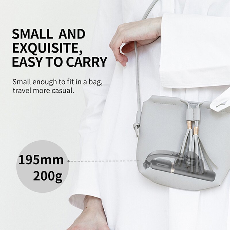 Gimbal Stabilizer Factory - OEM/ODM Q08 Flexible Telescoping Fold with Hidden Tripod