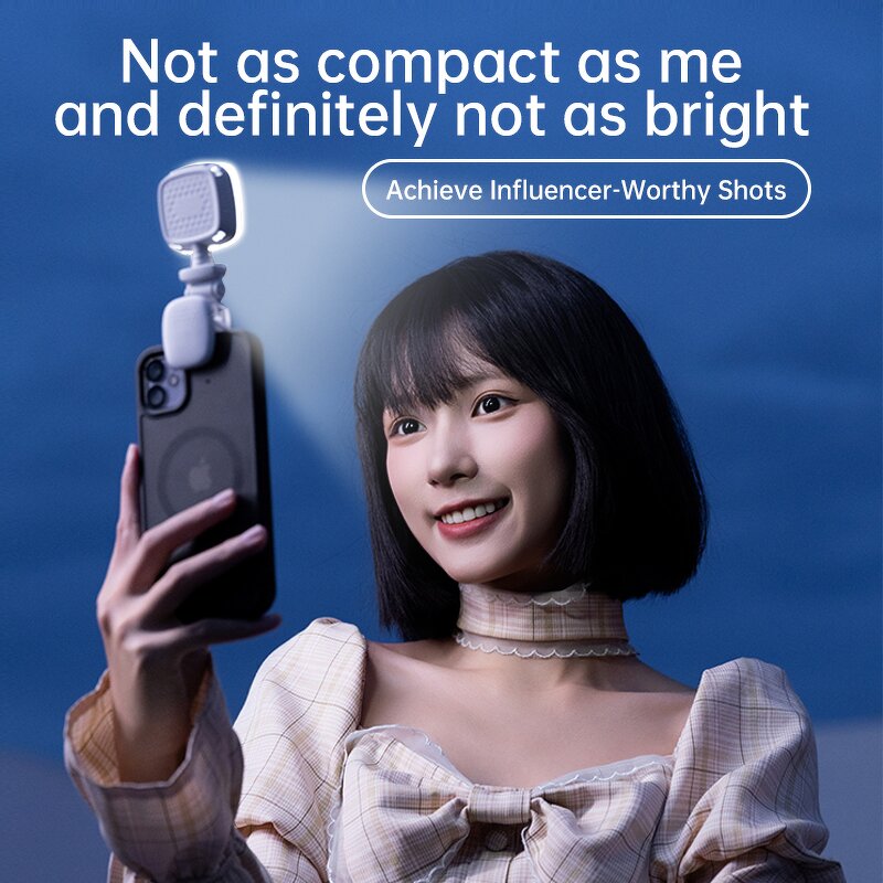 Mini Camera Light Manufacturer - OEM/ODM D5 Square Light Laptop Clip for Vlog Selfie