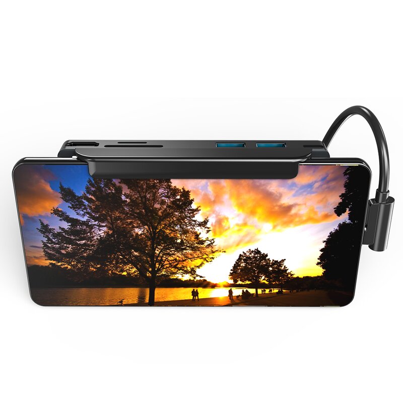 Phone Docking Station Manufacturer - OEM/ODM New Design Tf Sd Card Reader Clip on Hub