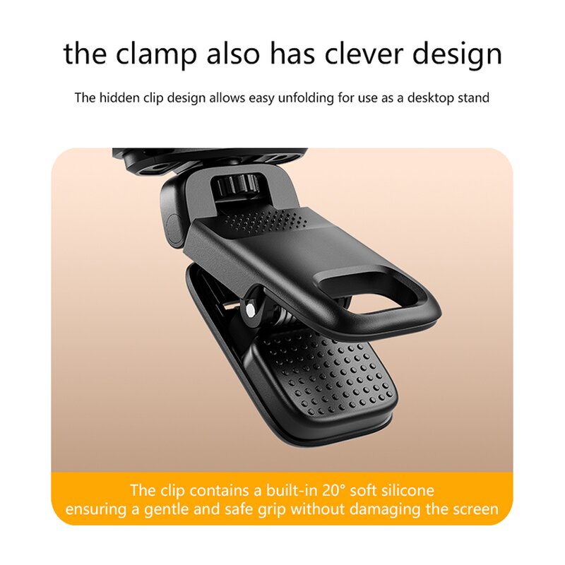 LED Light Manufacturer - OEM/ODM D4 Portable Stretchable Square RGB with Clip