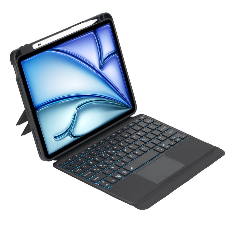 Pivot Keyboard Case Manufacturer - OEM/ODM Split with Trackpad Backlight for iPad Air 11