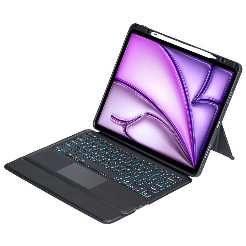 Pivot Keyboard Case Manufacturer - OEM/ODM Split with Trackpad for iPad Air 13 2024