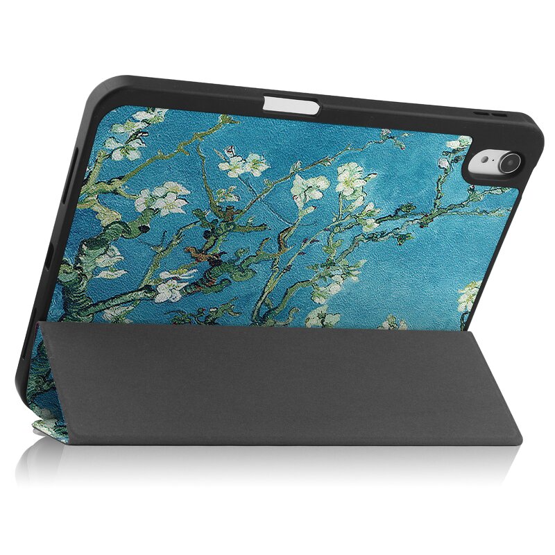 TPU Tablet Case Manufacturer - OEM/ODM Tri-fold Caster Back Cover for iPad 11 2025