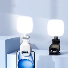 Mini Camera Light Manufacturer - OEM/ODM D5 Square Light Laptop Clip for Vlog Selfie