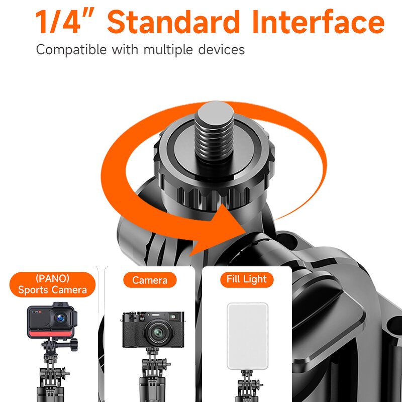 Selfie Stick Factory - OEM/ODM L16 TT 1.8m Telescopic Aluminum Alloy Auto Tripod