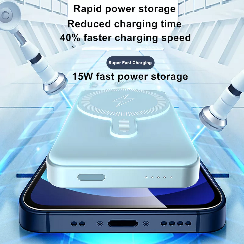 Magnetic Power Bank Factory - OEM/ODM Multifunctional Wireless 20w 5000 10000mah Fast