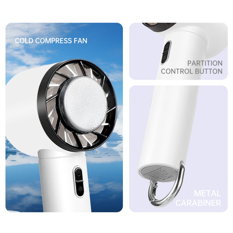 Handheld Fan Manufacturer - OEM/ODM New USB Charging Mini Cold Compress Portable Outdoor