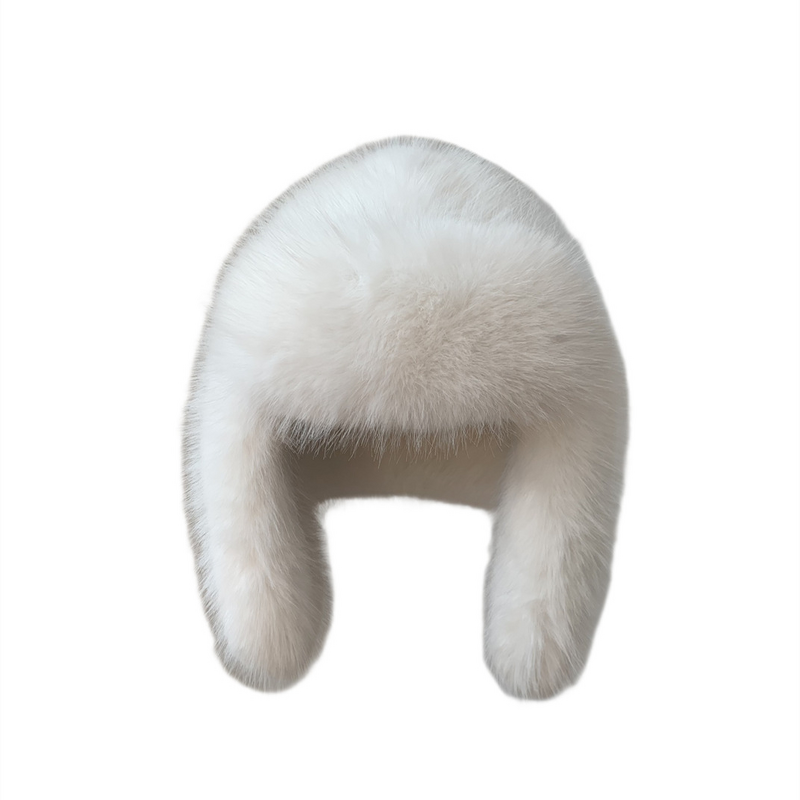 Ear Protection Hat Factory - OEM Autumn Winter Hat with Plush Fur Retro Hat Versatile Warm Fluffy Ear Protection