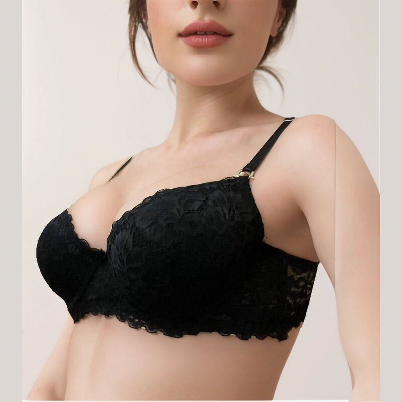 Push up Bra Manufacturer - OEM New Trend Ruizi Breathable Charming Temptation Mature Lingerie Attractive Style
