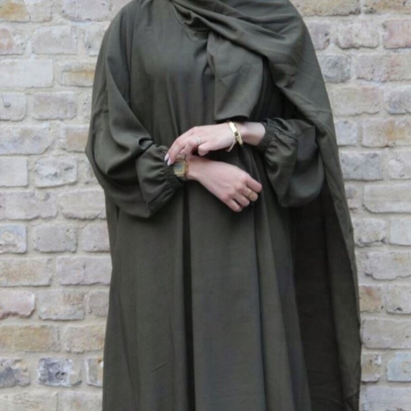 Muslimah Abaya Manufacturer - OEM 2024 Ruizi 2025 Ladies' Elegant Traditional Muslimah Abaya Best Selling Dubai