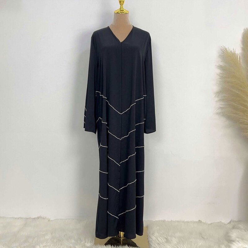 Islamic Clothing Manufacturer - OEM High Quality Ruizi Hot Sell Design Islamic Clothing Nida Diamond Dubai