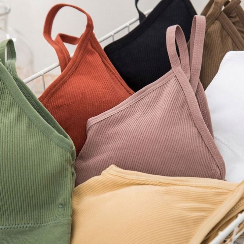 Tank Top Camisoles Manufacturer - OEM New Seamless Removable Padded Chest Tube Wire Free Bra