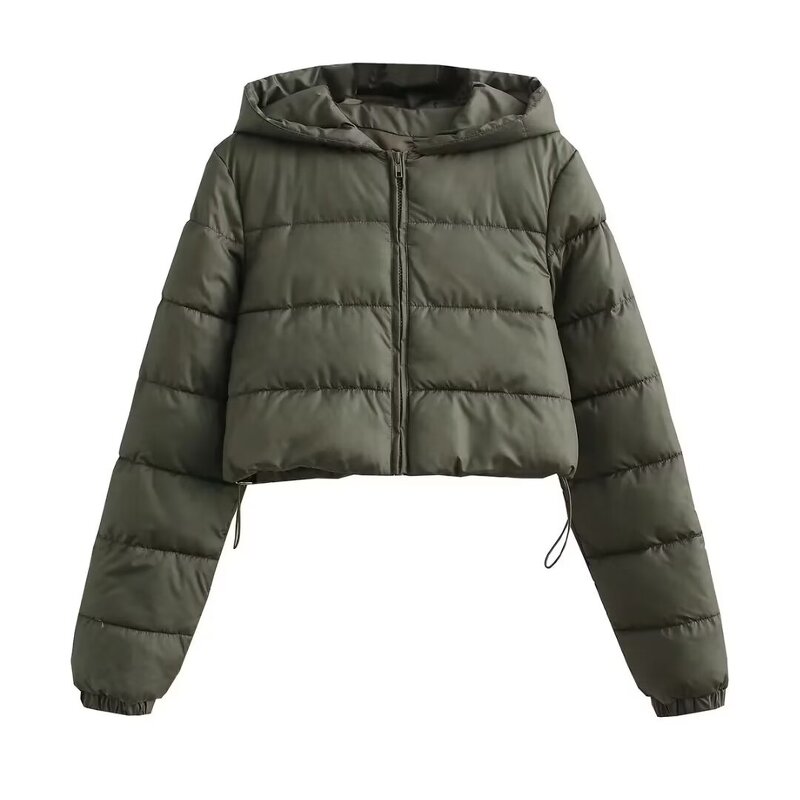 Hooded Jacket Manufacturer - OEM Autumn Winter New European American Women's Clothing Urban Leisure Regular Hooded