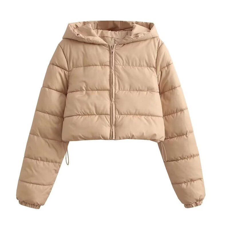 Hooded Jacket Manufacturer - OEM Autumn Winter New European American Women's Clothing Urban Leisure Regular Hooded