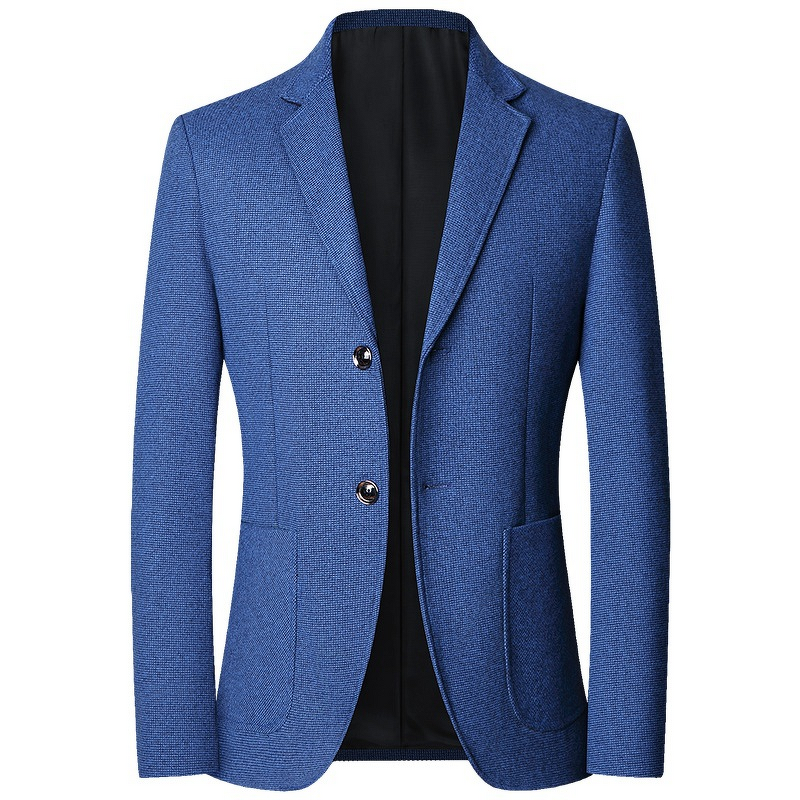 Dad Jacket Factory - OEM Spring Autumn New Style Middle-aged Men's Suit Casual Dad Outfit Single-piece Blazer