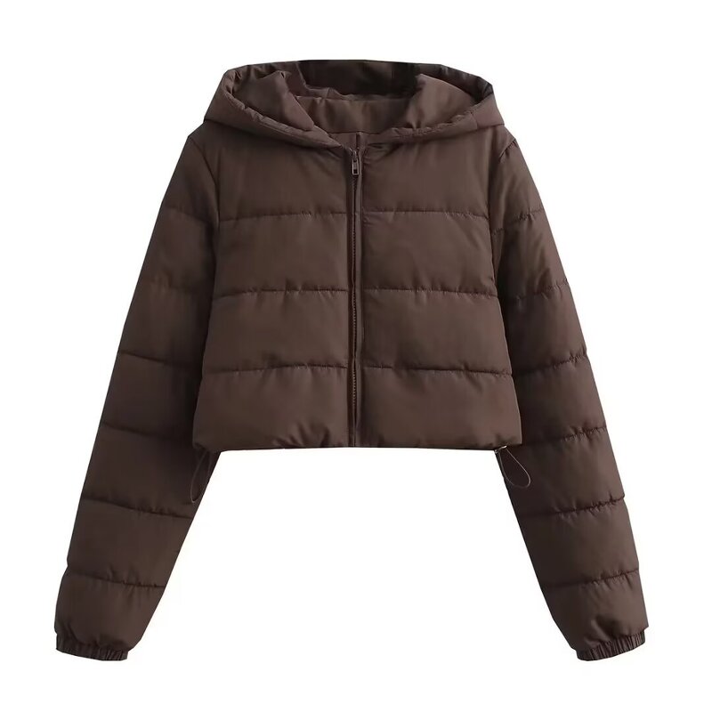 Hooded Jacket Manufacturer - OEM Autumn Winter New European American Women's Clothing Urban Leisure Regular Hooded