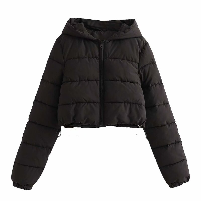 Hooded Jacket Manufacturer - OEM Autumn Winter New European American Women's Clothing Urban Leisure Regular Hooded