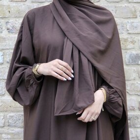 Muslimah Abaya Manufacturer - OEM 2024 Ruizi 2025 Ladies' Elegant Traditional Muslimah Abaya Best Selling Dubai