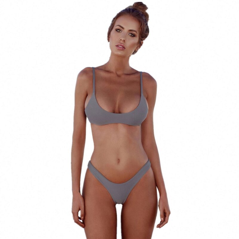 High Waist Bathing Suits Factory - OEM Custom New Bikini Cover up High Waist Bathing Suits 2 Piece Swimsuits for Women