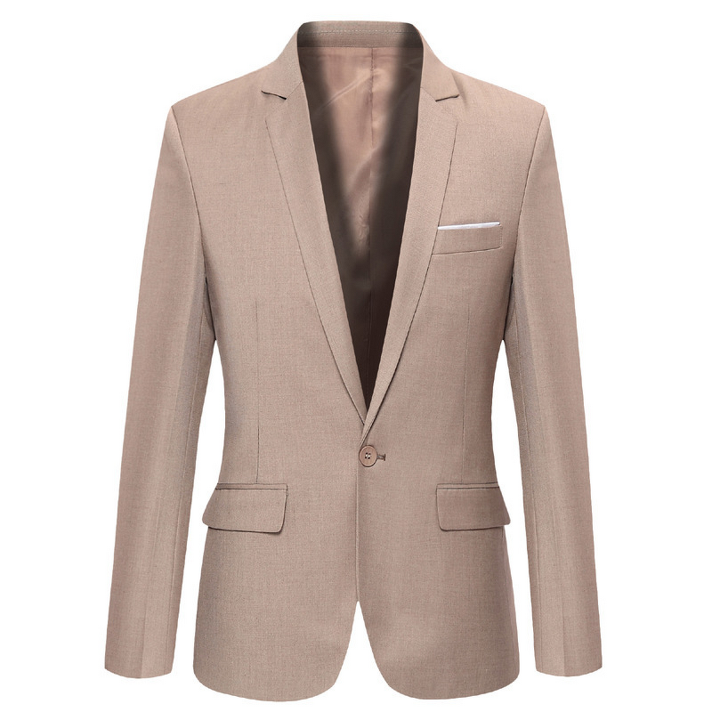 Blazer Factory - OEM Autumn New Men's Casual Suit Slim Fit Small Blazer Korean Style Trendy Single Breasted