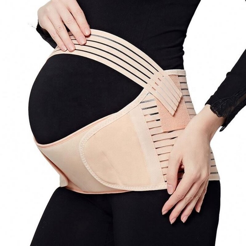 Pregnancy Belt Factory - OEM New Trend Ruizi Prenatal Support Pregnancy Breathable Belly Retraction Full Elastic