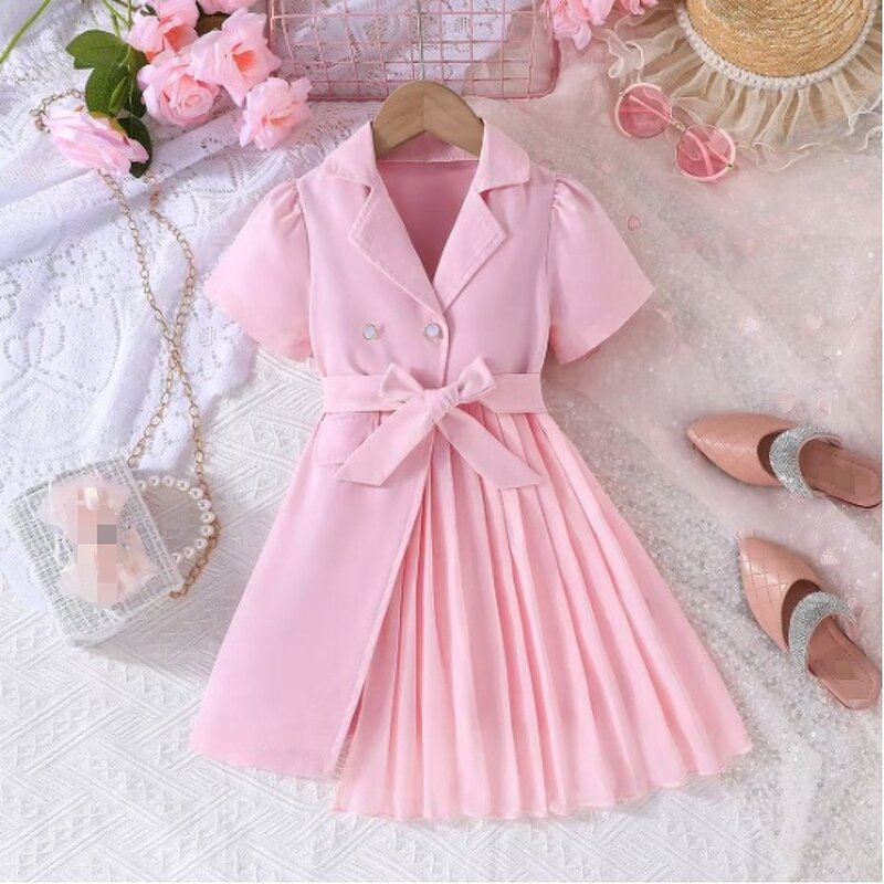 Patchwork Pleated Skirt Manufacturer - OEM Dress for Girl Exquisite Design Suit Skirt Patchwork Pleated Skirt for Elegant Party