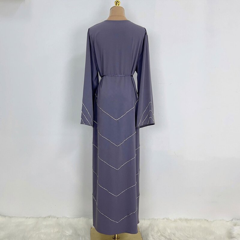 Islamic Clothing Manufacturer - OEM High Quality Ruizi Hot Sell Design Islamic Clothing Nida Diamond Dubai