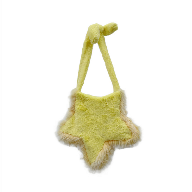 Crossbody Bag Manufacturer - OEM New Y2K Design Crossbody Bag Five-Pointed Star Plush for Sweet Cool Girls