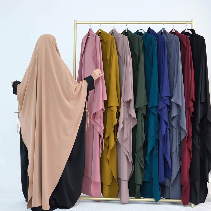 Muslim Scarf Factory - OEM High Quality Ruizi Muslim Scarf Women Islam Borka Chador Niqab Burqa Overhead