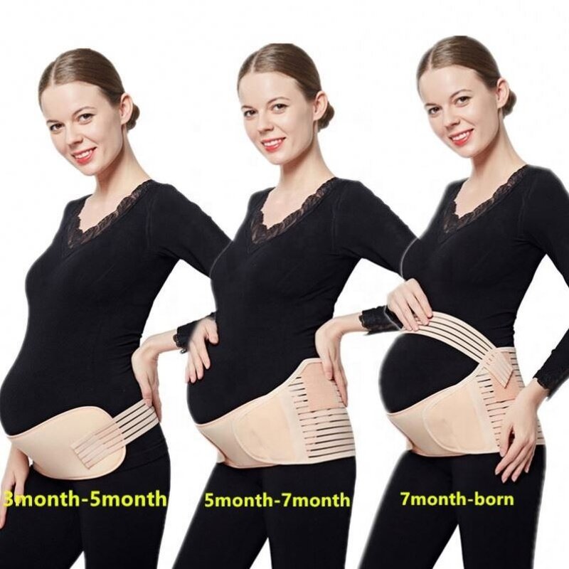 Pregnancy Belt Factory - OEM New Trend Ruizi Prenatal Support Pregnancy Breathable Belly Retraction Full Elastic