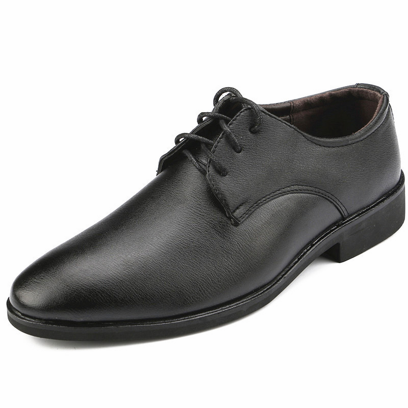 Men's Leather Shoes Factory - OEM Versatile Casual Business Korean Style Trendy Wedding