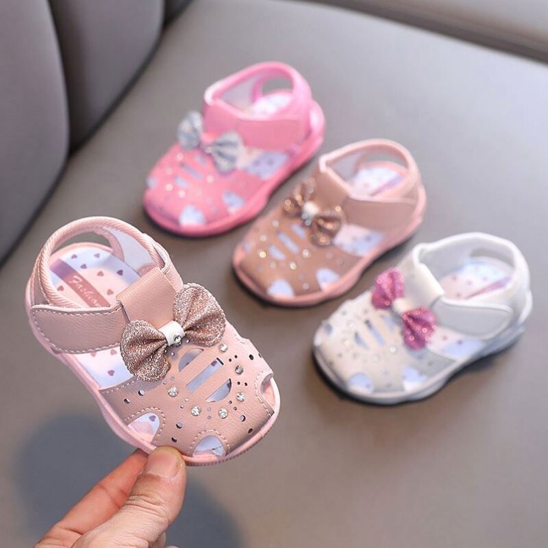 Baby Sandals Manufacturer - OEM Fashion Ruizi Baby Toddler Infant Girls Summer Sandals Flower Princess Flat Pu Leather