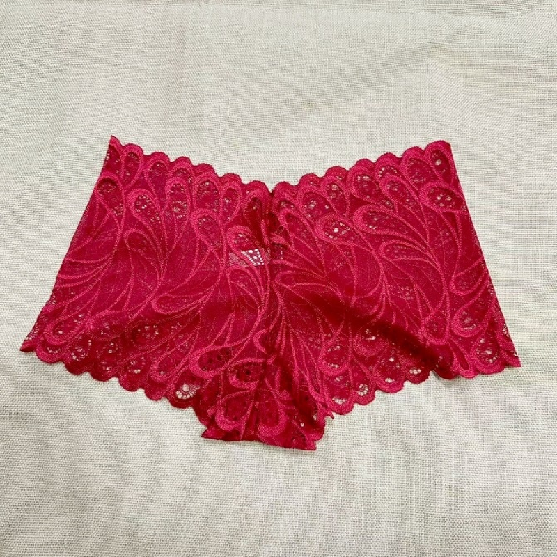 Panties Factory - OEM 2025 Women's High-Waisted Lace Sexy Mesh Cross-Border Seamless Cut Breathable