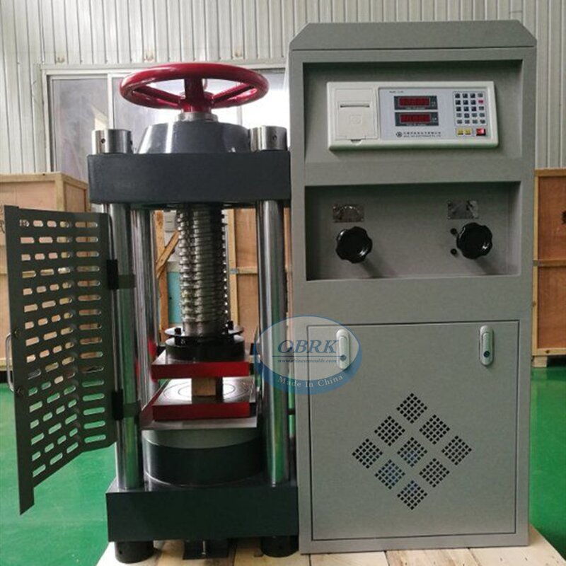 Concrete Press Tester Factory - OEM/ODM 2000KN Digital for Cube Specimen Pressure