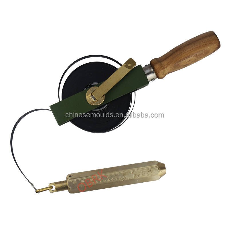 Oil Gauging Tape Factory - OEM/ODM OBRK 5M with Brass Graduated Plumb Bobs