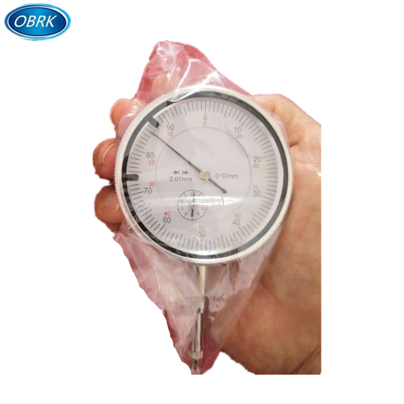 Precision Dial Indicator Factory - OEM/ODM 0.01mm Resolution 0-10mm Meter Instrument