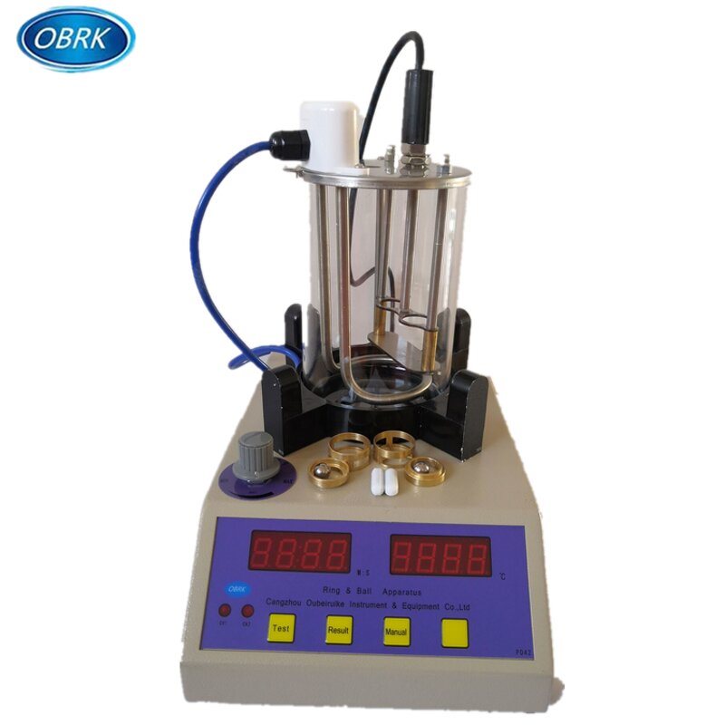 Bitumen Softening Point Tester Factory - OEM/ODM Asphalt Ring and Ball Apparatus Paint