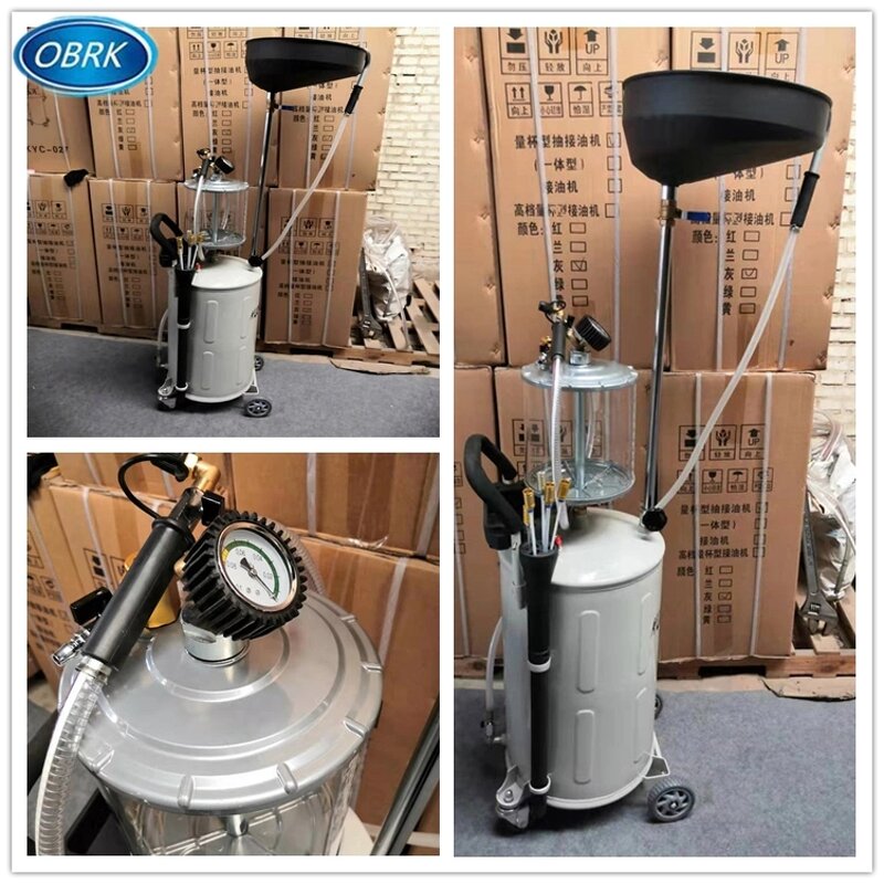 Waste Oil Drain Tank Manufacturer - OEM/ODM Pneumatic Suction Drainer Collector
