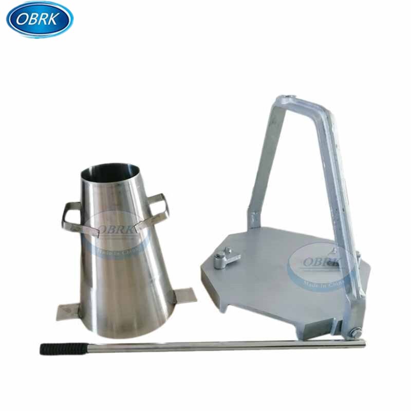 Concrete Slump Cone Set Manufacturer - OEM/ODM Stainless Steel with Scoop Punching
