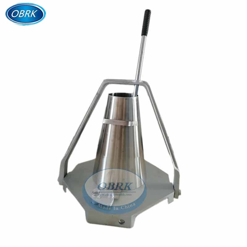 Concrete Slump Cone Set Manufacturer - OEM/ODM Stainless Steel with Scoop Punching