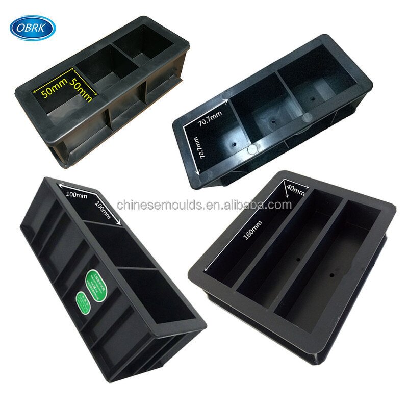 Cement Mortar Mould Manufacturer - OEM/ODM 50mm Cube Plastic Three Gang Cube